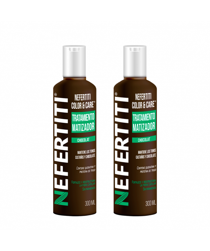 SHAMPOO Y TRATAMIENTO COLOR Y CARE CHOCOLA-T 300ML